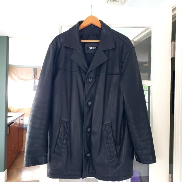 Black Leather Jacket with Liner